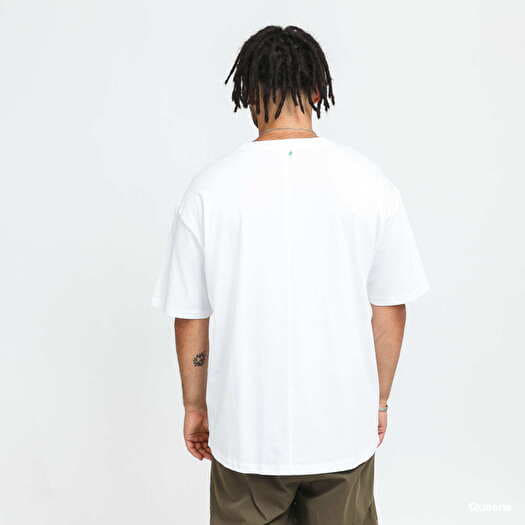 T-shirt White Urban Classics Organic Cotton Curved Oversized