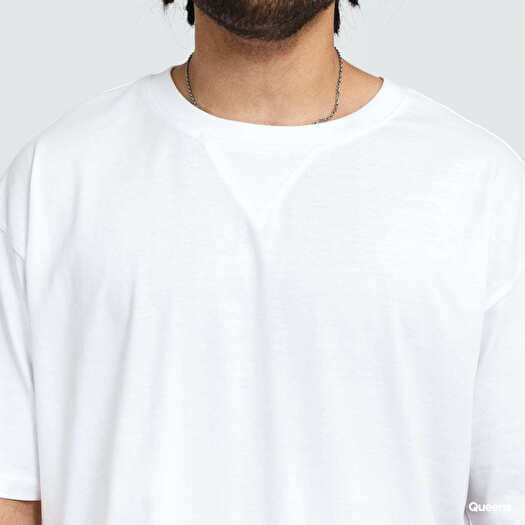 T-shirt White Urban Classics Organic Cotton Curved Oversized