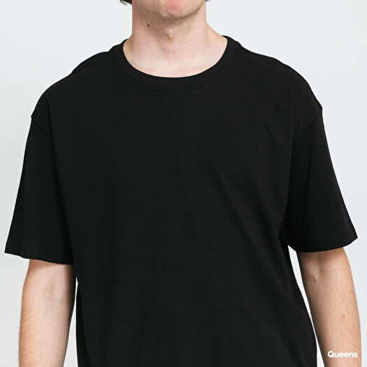 T-shirt Black Urban Classics Organic Cotton Curved Oversized